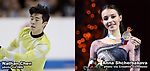 Figure Skaters Nathan Chen, Anna Shcherbakova Named Academy March Athletes of the Month