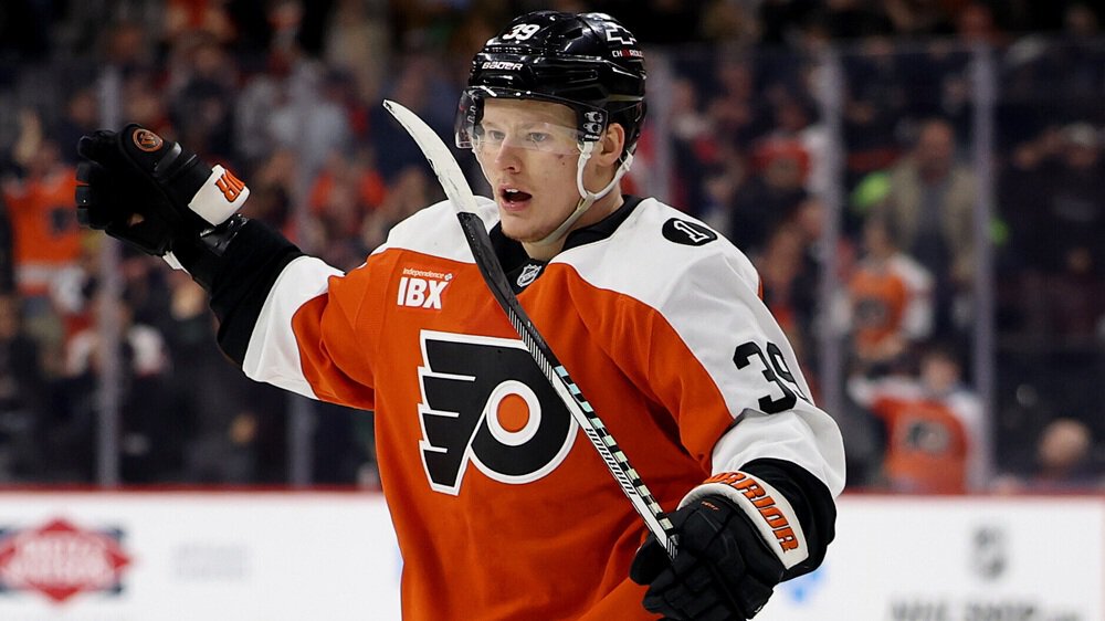 Мичков забил 6-й гол в сезоне  Флориде с подставления. Форвард Филадельфии набрал 11 очков в 22 матчах регулярки НХЛ