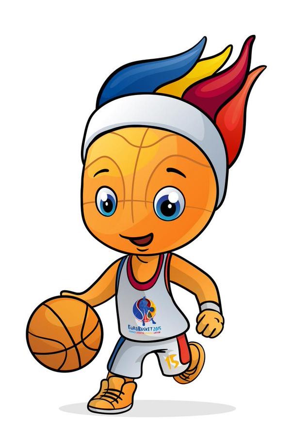 Талисманом Евробаскета-2015 стал Фрэнки-огненный мяч