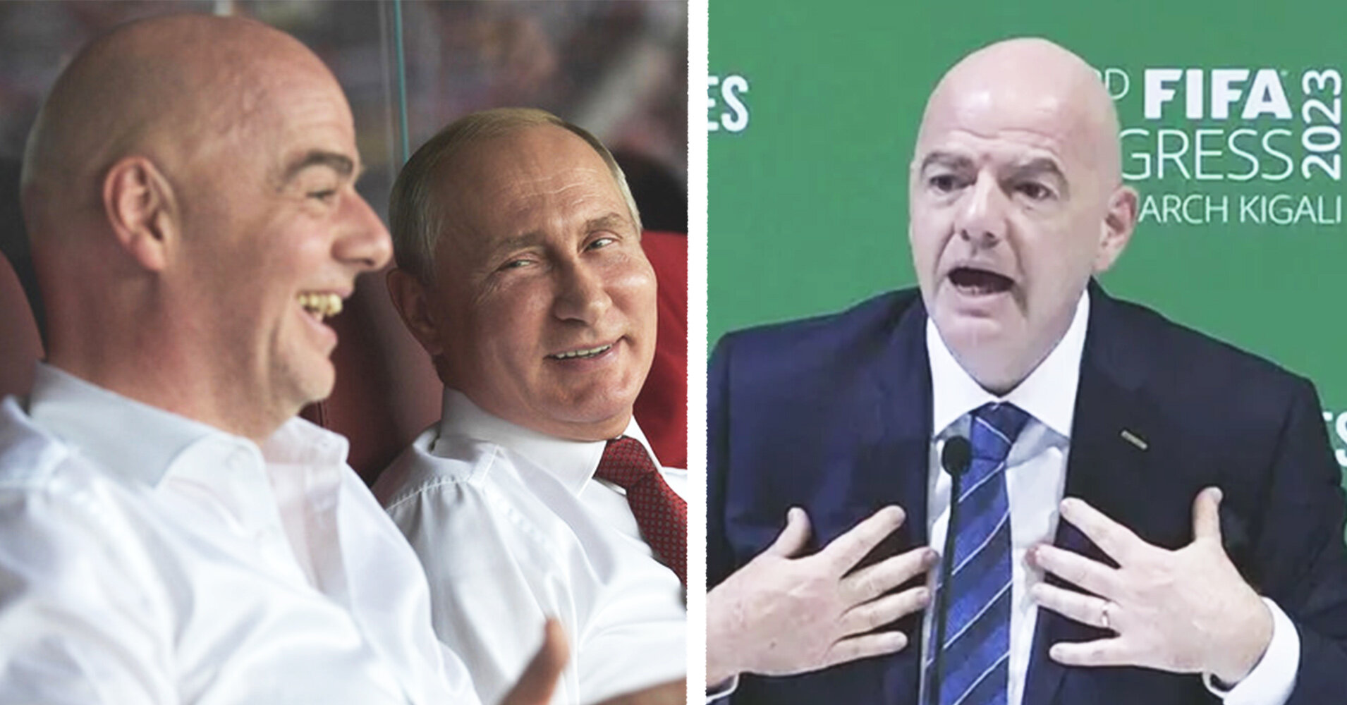Глава ФИФА Инфантино не исключил участия сборной России на ЧМ-2026: Будет видно