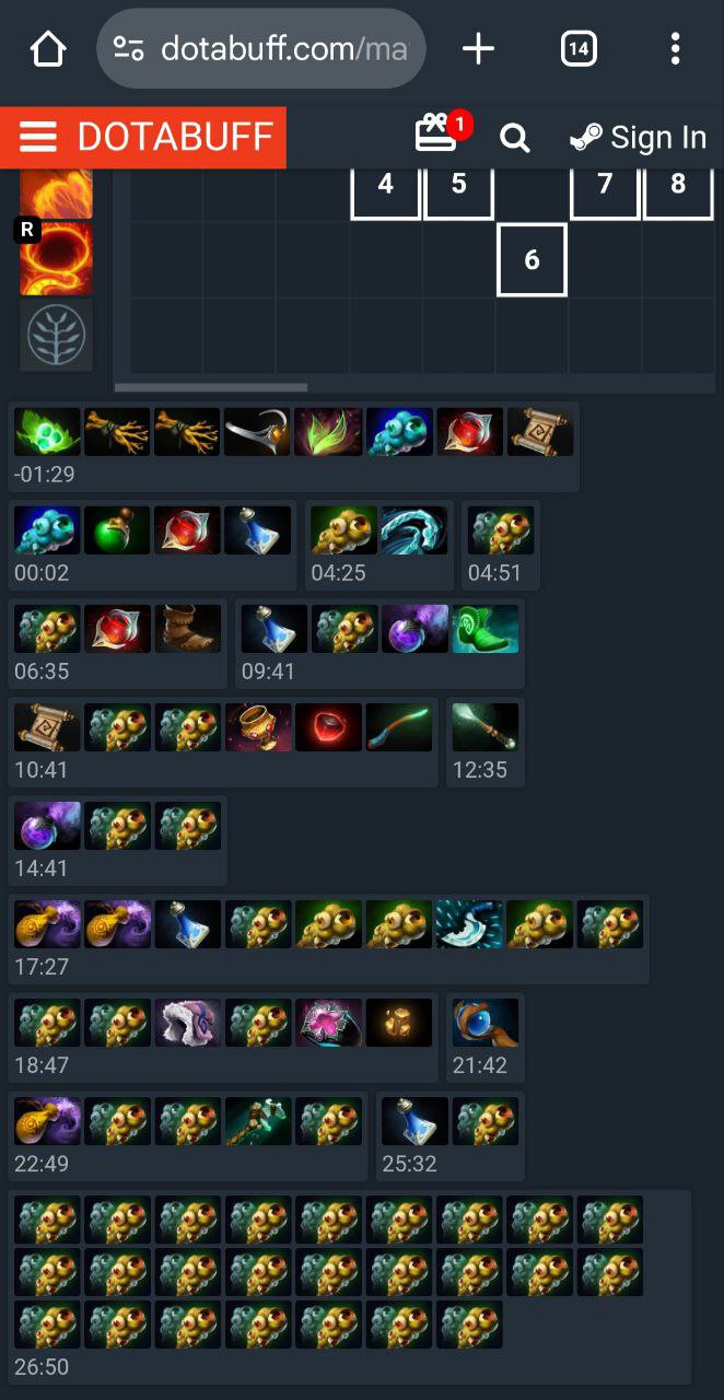Zhenya, the support of the Parker team, used a bug with endless warts at the end of the match on a closed selection on TI14. The card will be outplayed