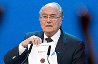 Виталий Мутко, ФИФА, Йозеф Блаттер, ЧМ-2018 FIFA, ЧМ-2022