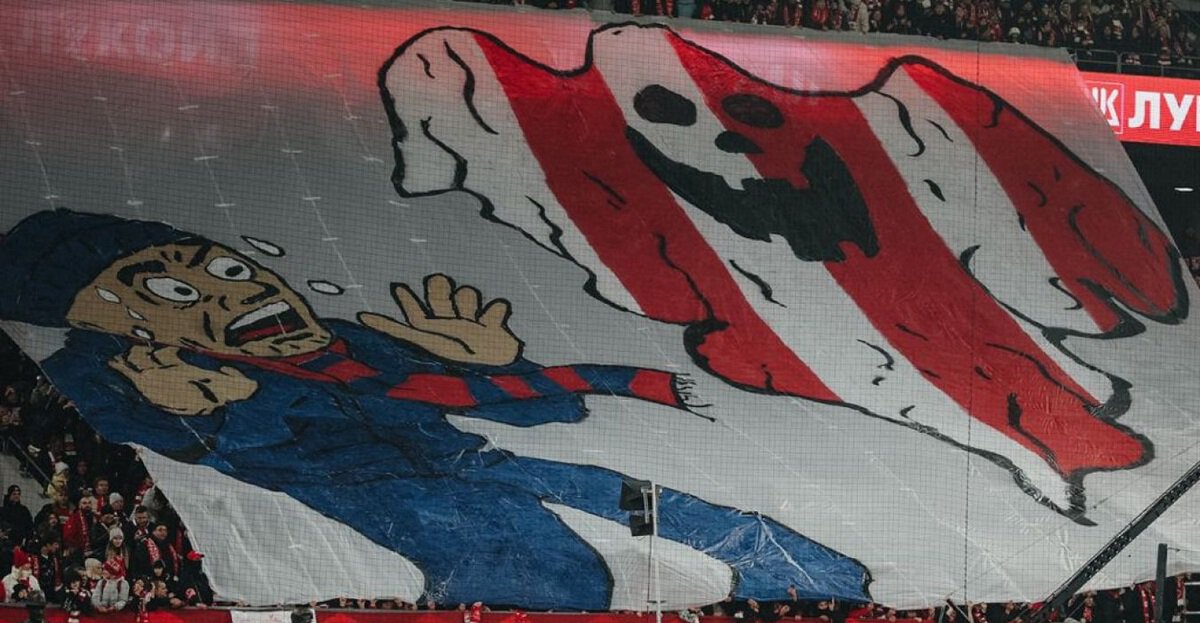 Задержан болельщик в шарфе ЦСКА, избитый фанатами Спартака после дерби (РБ Спорт)
