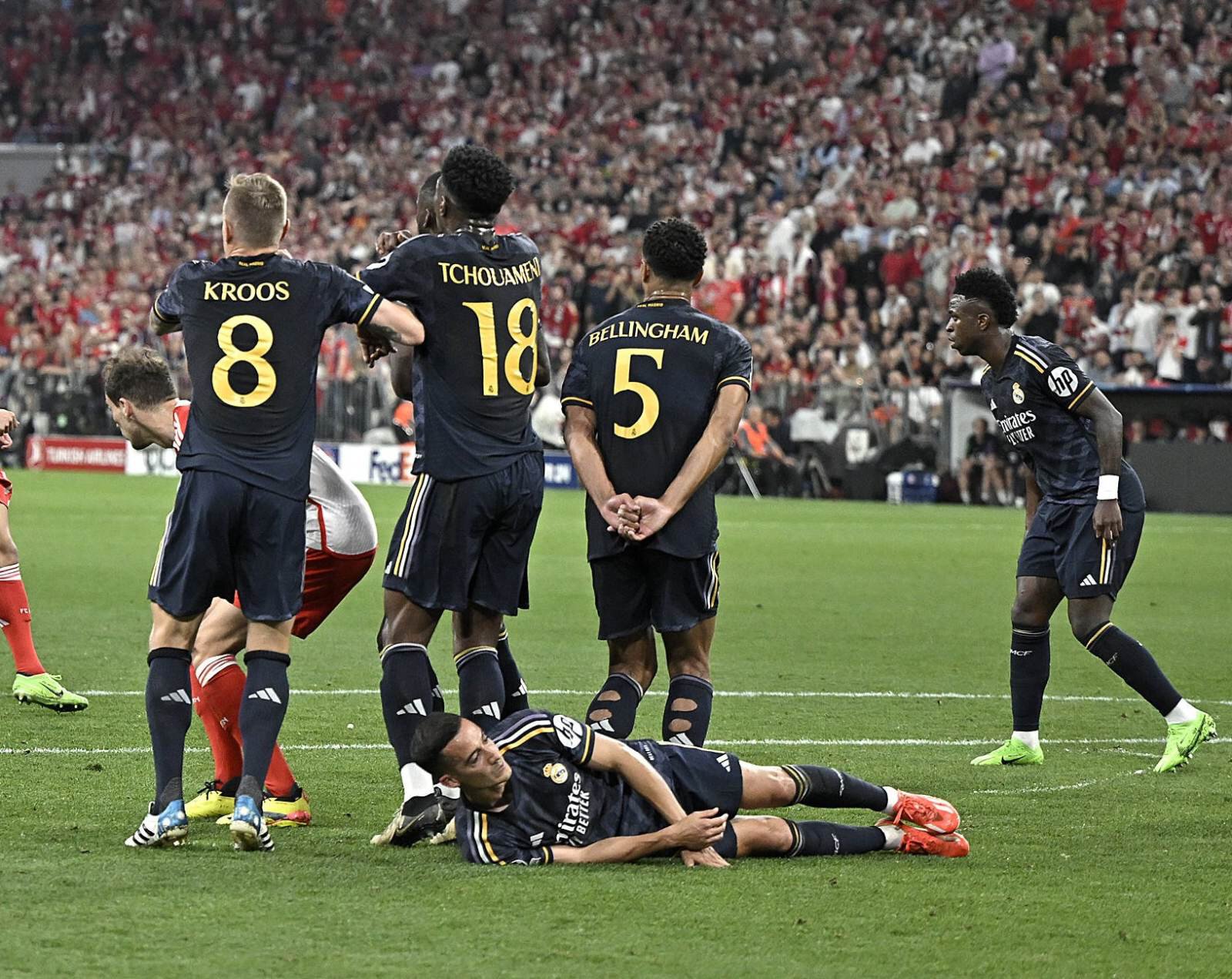 Винисиус забивает в 1/2 финала ЛЧ три сезона подряд. У вингера Реала дубль в ворота Баварии и по 1 голу Манчестер Сити  в 2022-м и 2023-м