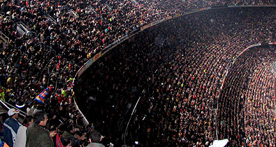 20 самых посещаемых стадионов мира 