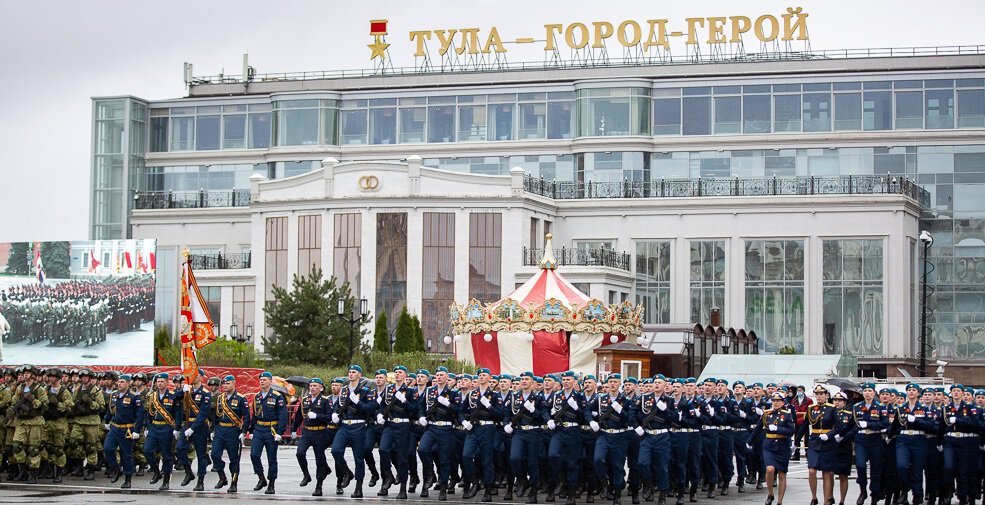 Игроки и тренеры России 25 посетят парад в честь Дня Победы в Туле. Вечером  матч с Беларусью