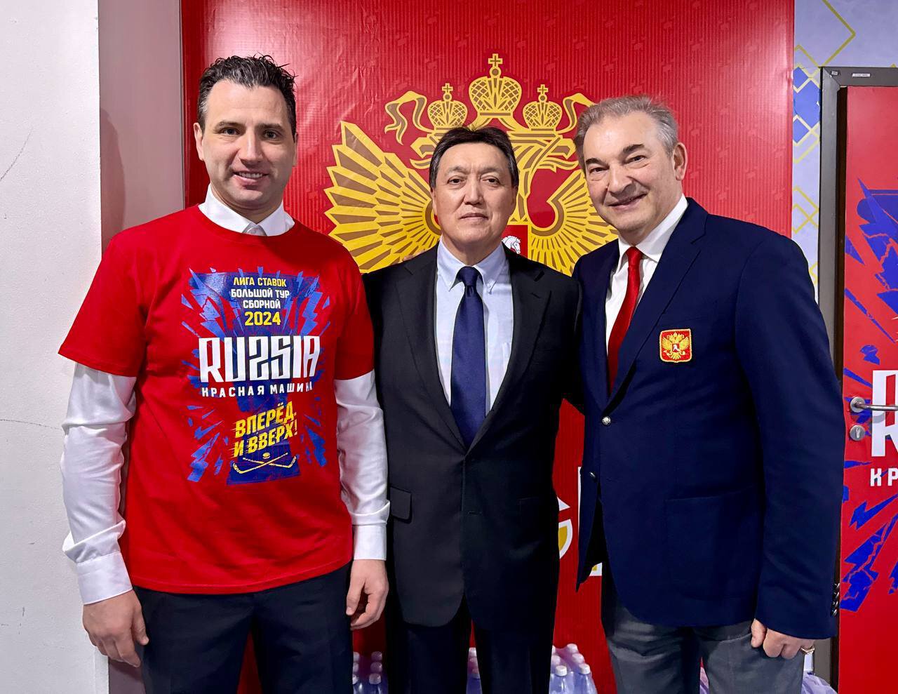 Ротенберг встретился с главой федерации хоккея Казахстана: Виден прогресс казахстанских хоккеистов. Вместе победим