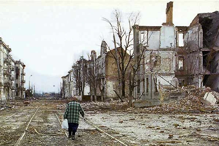 Разрушенный Грозный