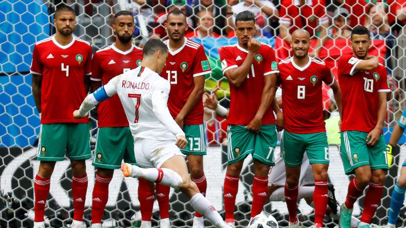 Сборная Марокко по футболу, Криштиану Роналду, ЧМ-2018 FIFA, Сборная Португалии по футболу