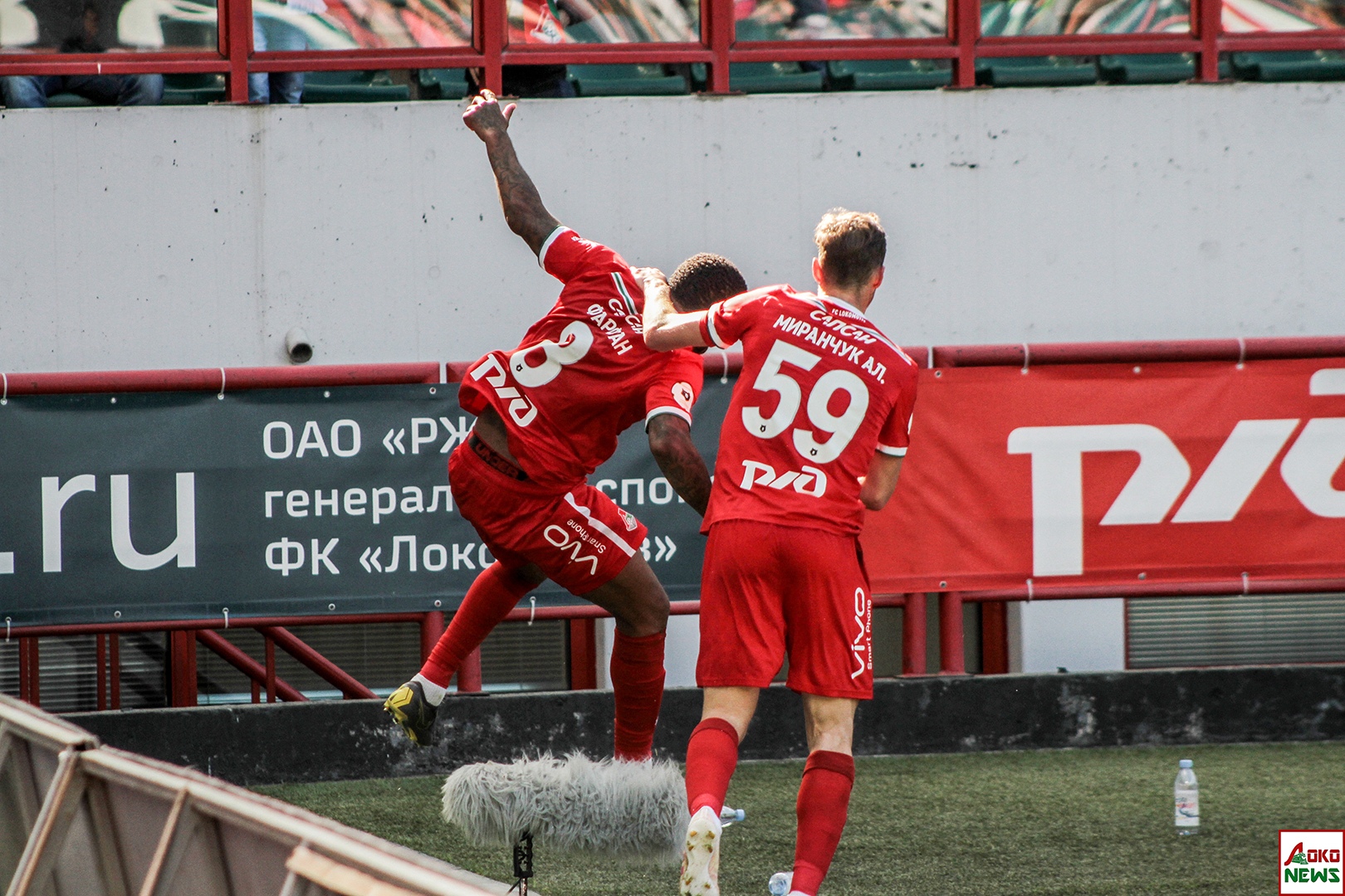Локомотив - Енисей. Фото: Дмитрий Бурдонов / Loko.News