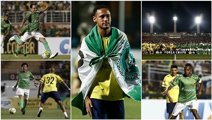 Картинки по запросу неймар в матче друзей робиньо