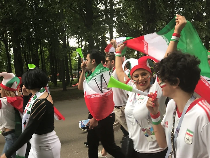 Иранцы в Питере