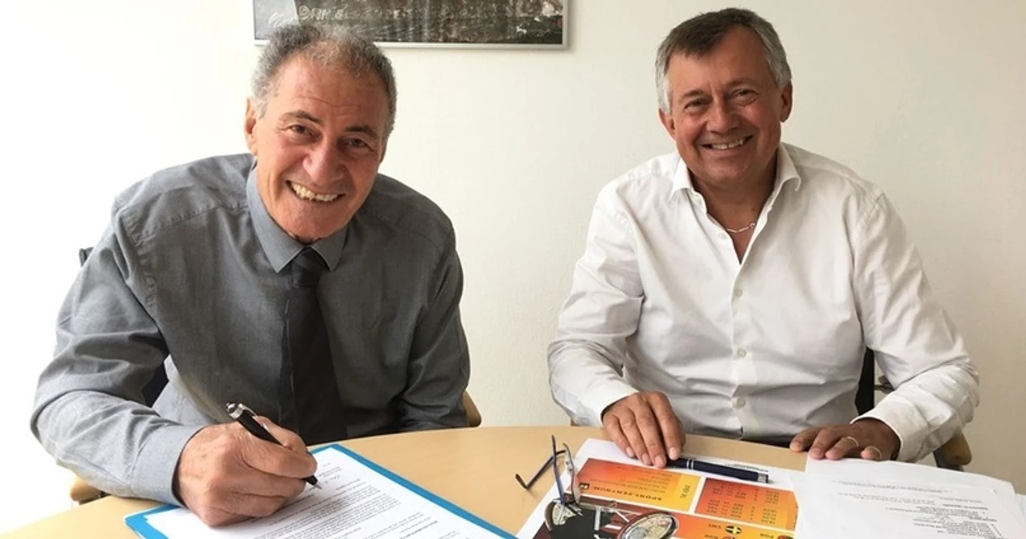 Хассан Мустафа и Михаэль Видерер