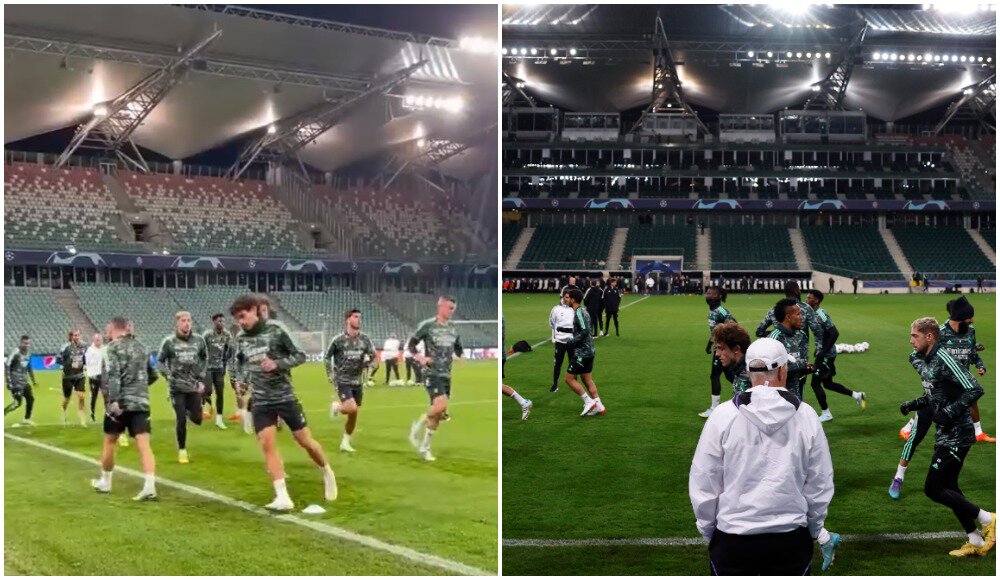 «Реал» уже готовится к выездному матчу с «Шахтером». Матч пройдет на стадионе «Войска Польского»