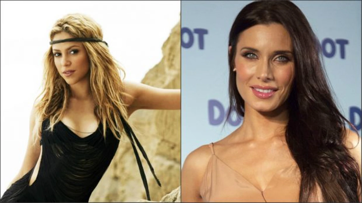 Шакира(Жерар Пике) и Пилар Рубио(Серхио Рамос)