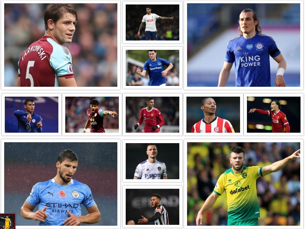 Лучшие центральные защитники Английской Премьер-Лиги: Статистика 42 центральных защитников в сезоне 2021/22