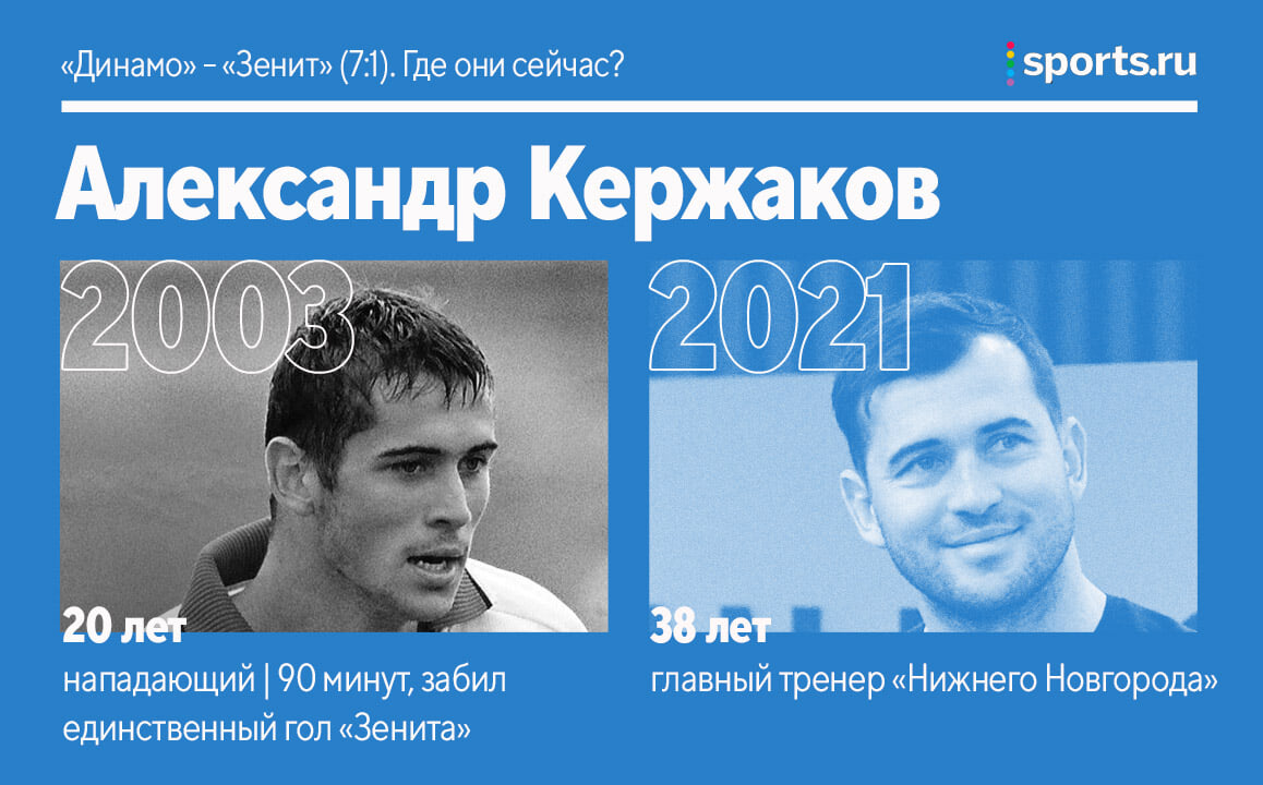 Динамо» выносило «Зенит» – 7:1. Где сейчас герои того матча? - Буря в  стакане - Блоги Sports.ru