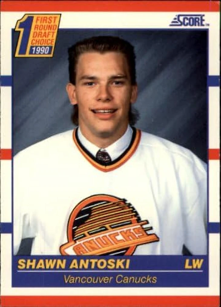 1990-91 Score #429 Shawn Antoski RC