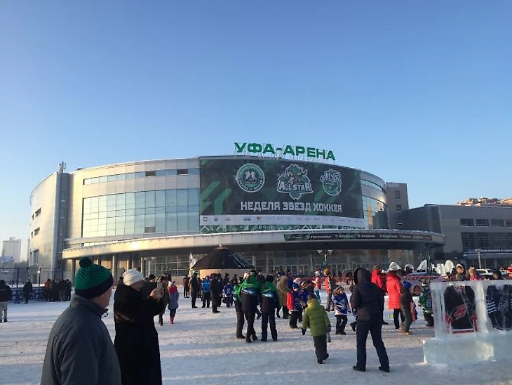 Фото с Недели Звёзд Хоккея в Уфе