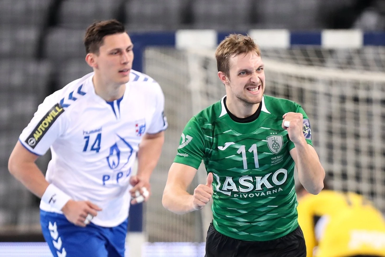 Лига чемпионов. Ландин и Сагосен обыграли "Ольборг". А балканское дерби осталось за "Целе", изображение №1