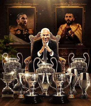 Зидан выиграл столько же титулов, сколько все предыдущие 13 тренеров «Реала» вместе взятые