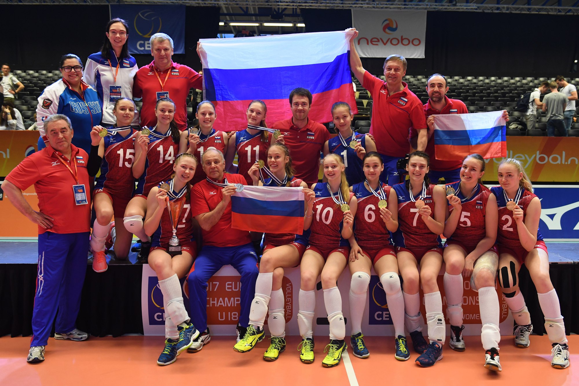 Женская сборная России U-18 - чемпион Европы 2017