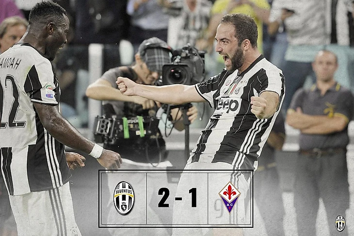 Юве - Фиорентина. Итоговый счет