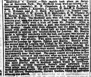 День, когда сыграли первый футбольный матч