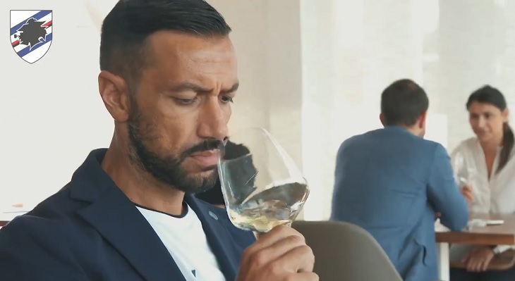 🍷 «Сампдория» представила Кандреву аппетитным видео. Он подает Куальярелле еду