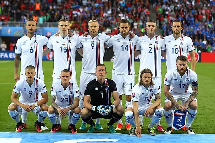 Исландцы перед матчем с португальцами