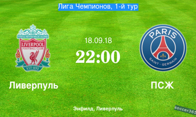 Ливерпуль – ПСЖ: превью