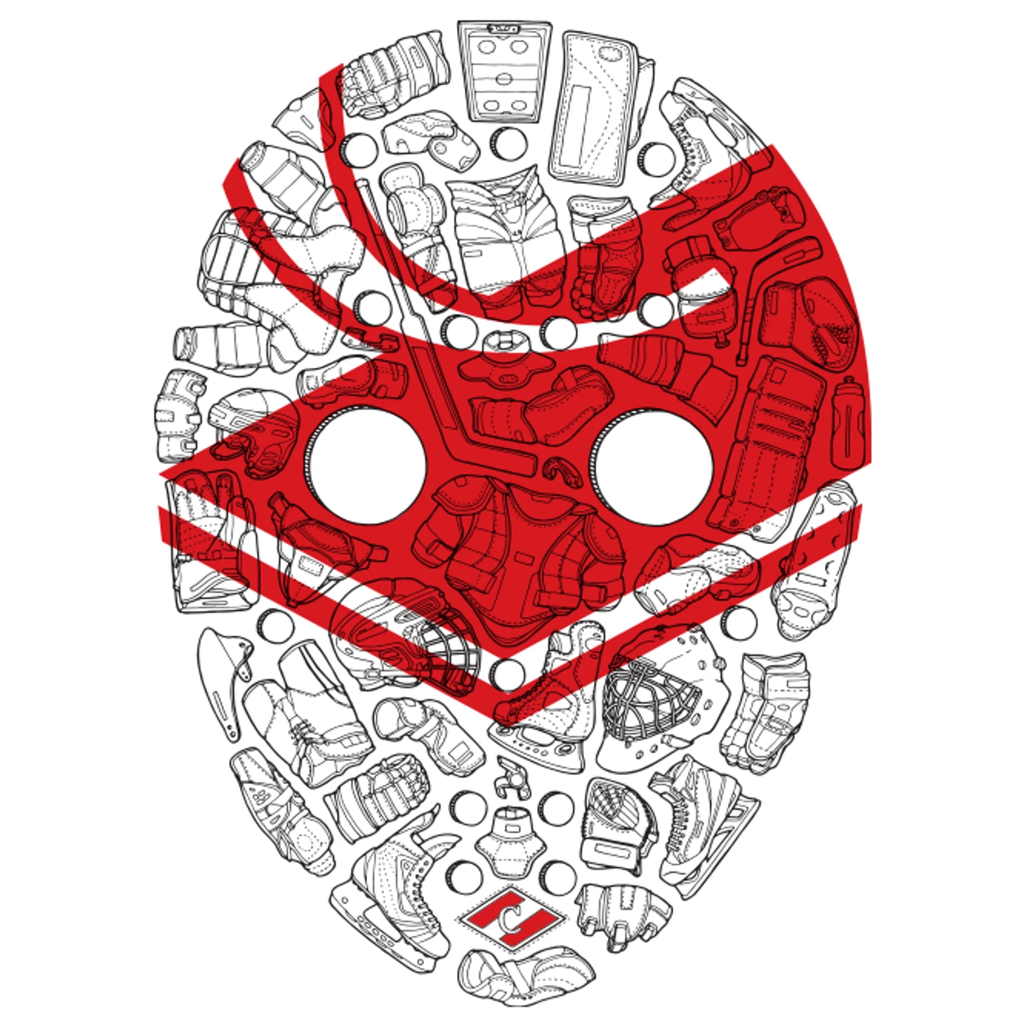 Spartak mask