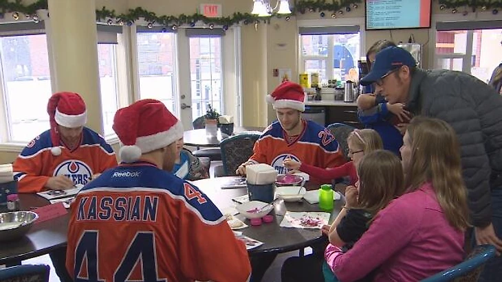 Kassian, Oilers, charity