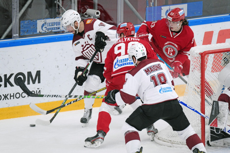 У рижского Динамо 2 очка в шести последних играх