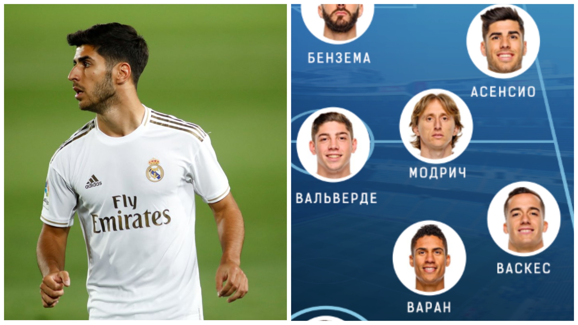 Реал Мадрид, Марко Асенсио, Федерико Вальверде