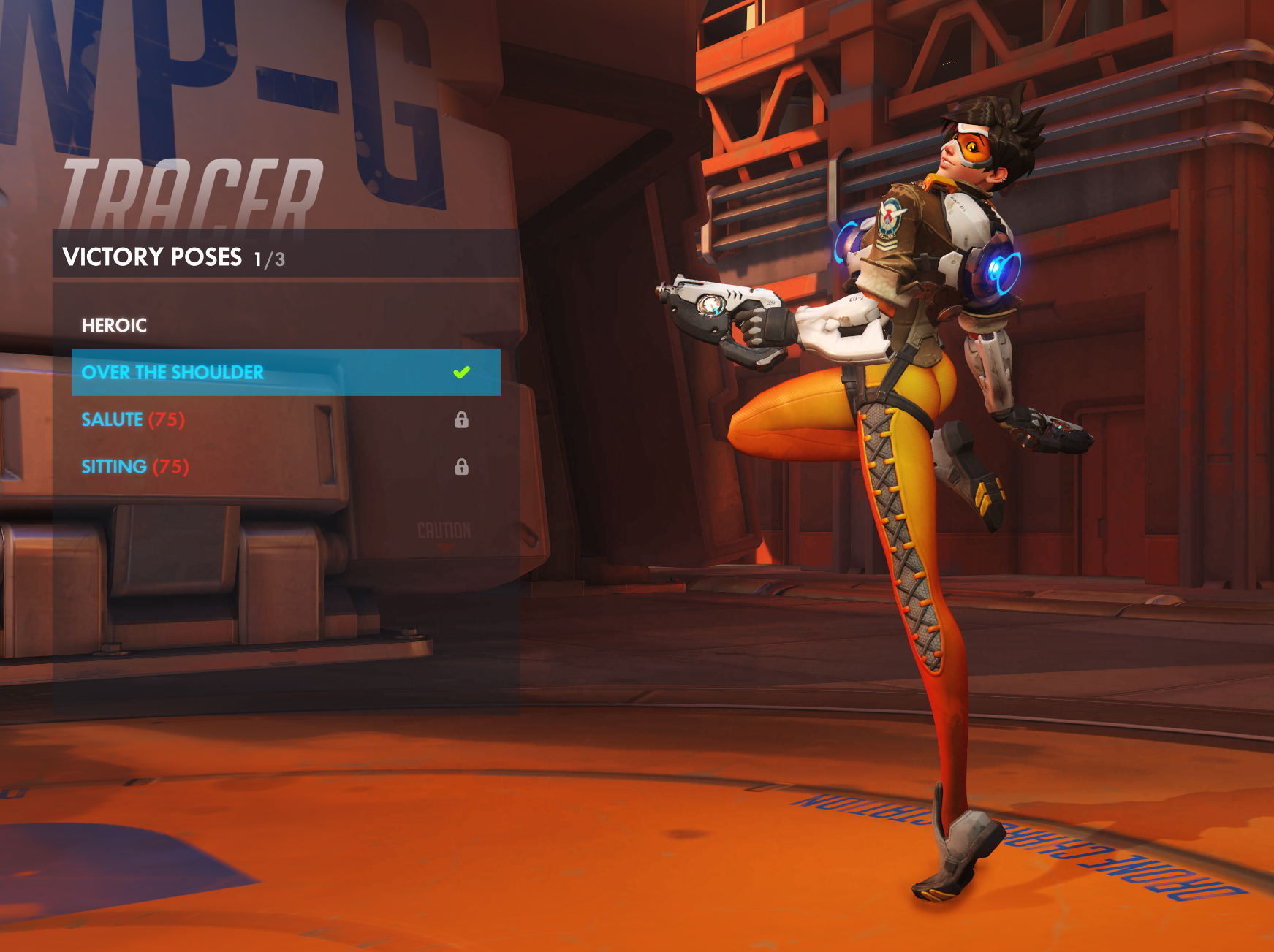 Tracer New Pose