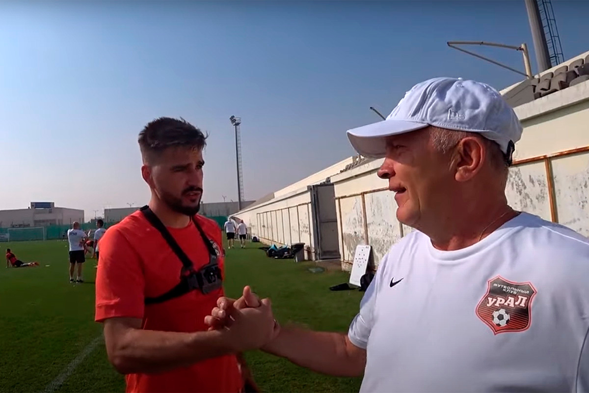 «Урал ТВ» на сборах 2021 // Отличная тренька, где Жека Савин и Викторыч встретились через 9 лет