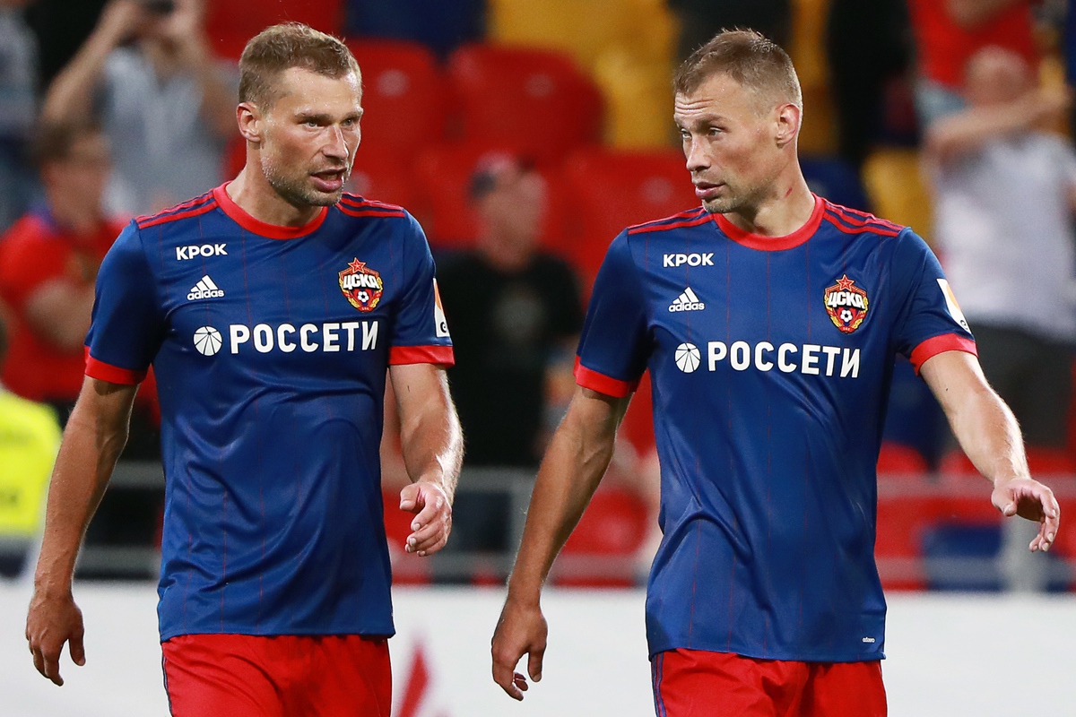 Алексей Березуцкий, ЦСКА, Василий Березуцкий