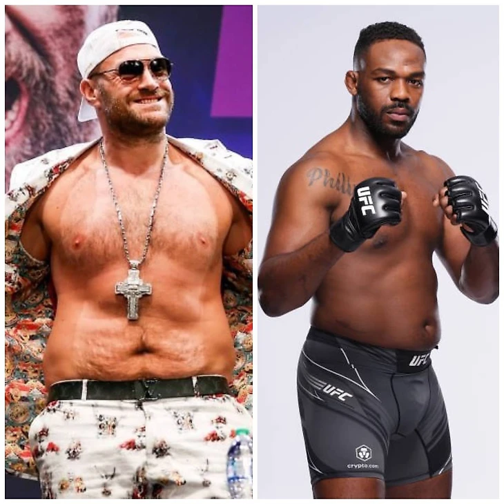 Тайсон Фьюри и Джон Джонс