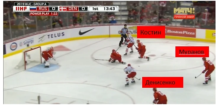 Атака сборной России