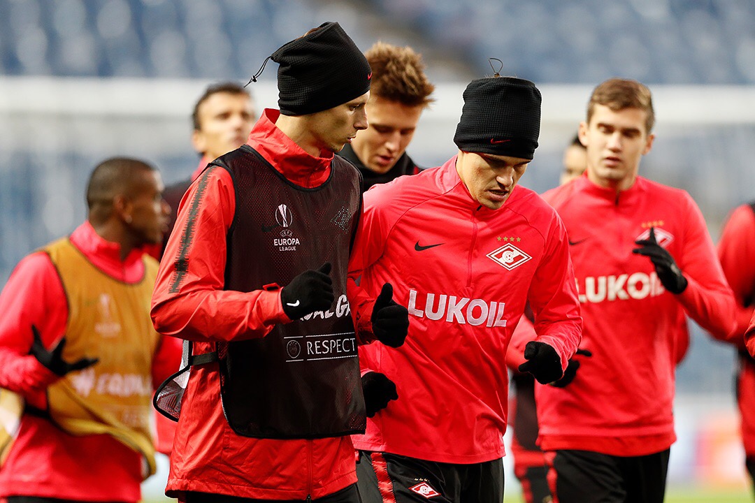 Перед матчем с Глазго Рейнджерс