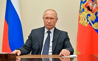 Выступление Путина по поводу коронавируса