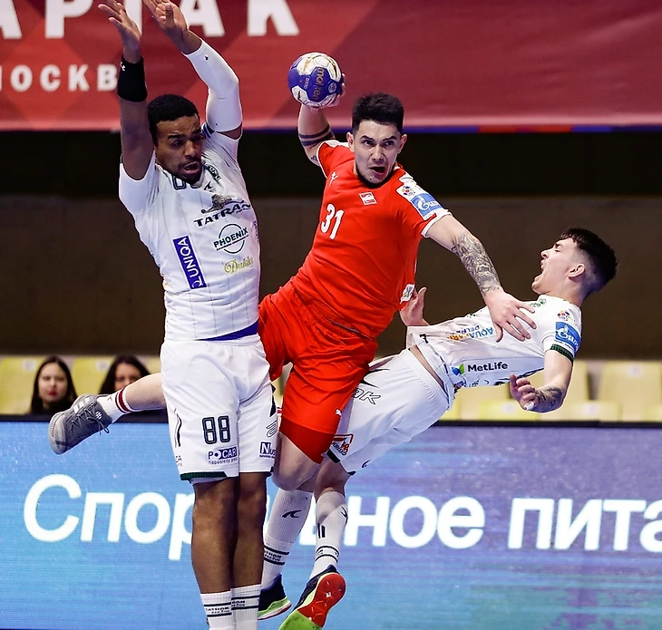 СЕХА-лига. Логическое завершение. "Татран" разгромил "Спартак" вдевятером…, изображение №3