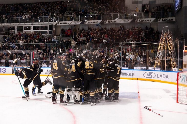 Исторический гол, который впервые вывел «Адмирал» во второй раунд плей-офф. Его забил 29-летний дебютант КХЛ