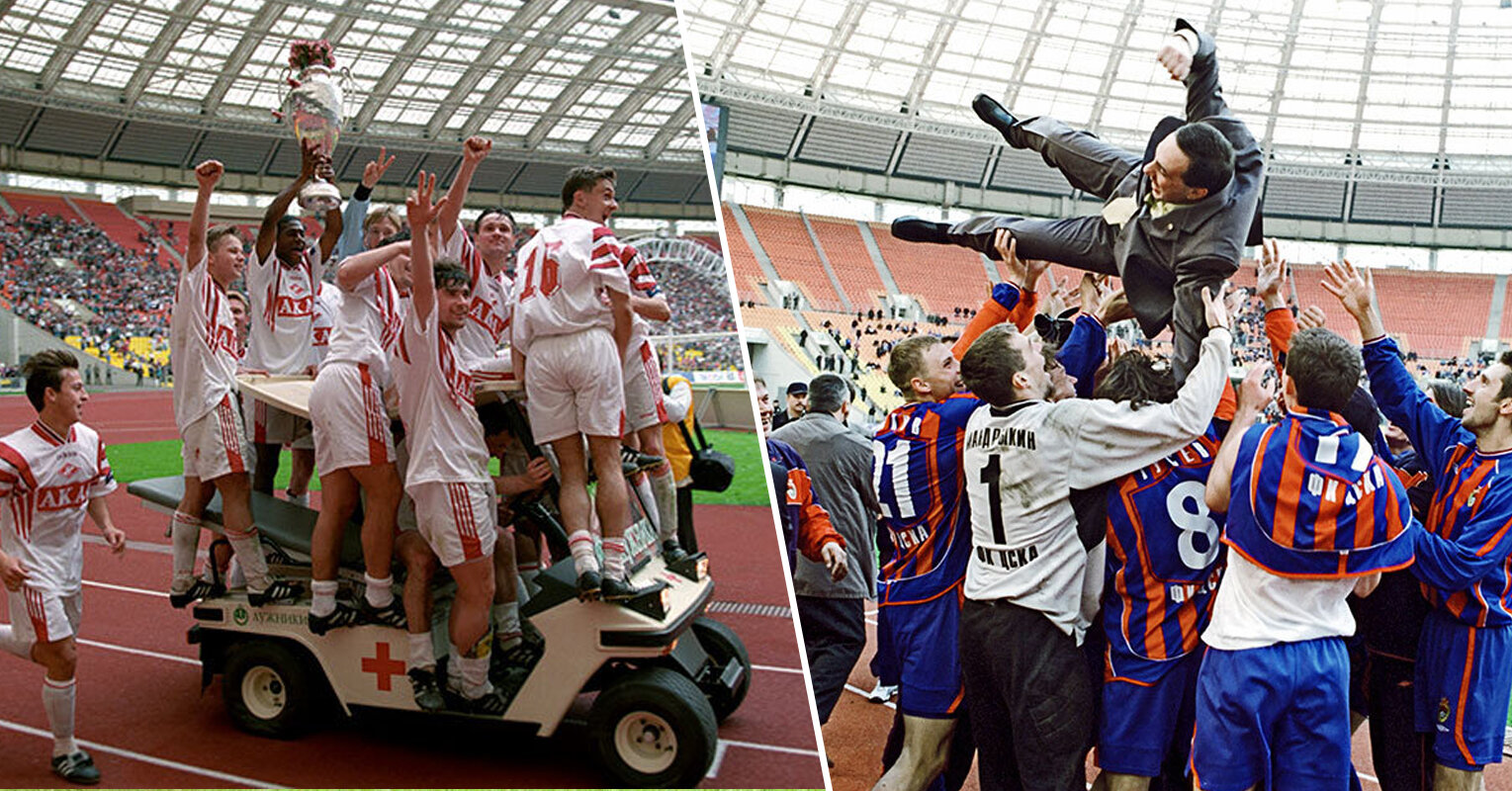 Последний трофей «Динамо», первый титул Гинера, спартаковцы на медицинском каре. Финалы Кубка России в «Лужниках» нам запомнились