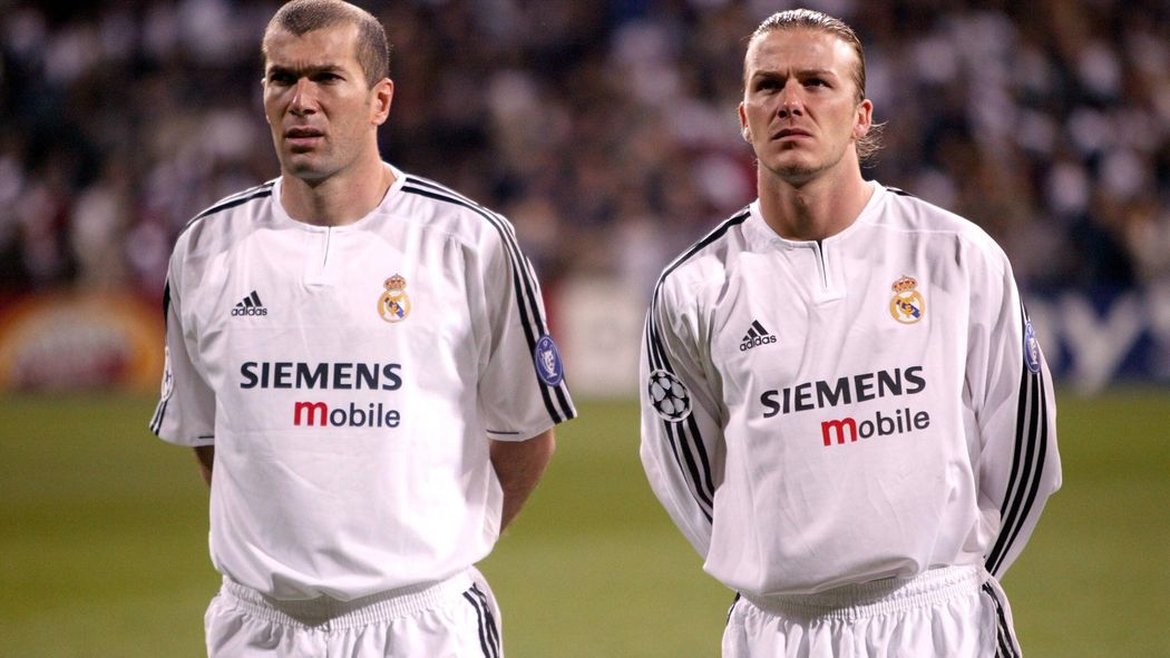 Дэвид Бекхэм, Реал Мадрид, Зинедин Зидан