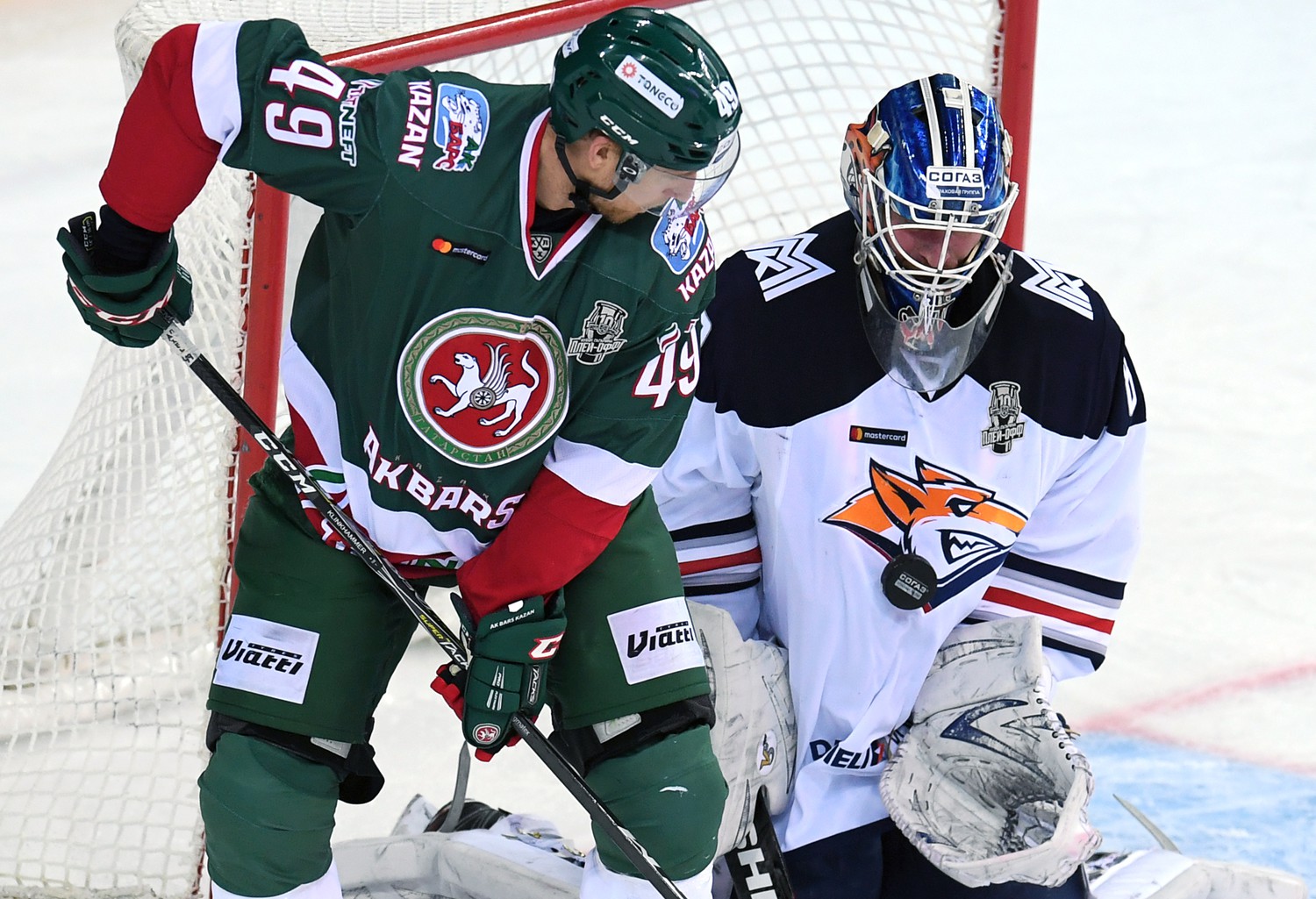 Дубль Коваржа не помог Магнитогорску. «Ак Барс» в день 20-летия первого чемпионства обыграл «Магнитку»