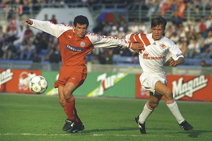 &quout;Спартак&quout; - &quout;Локомотив&quout;. 90-е годы. Валерий Кечинов) против Сергея Гуренко