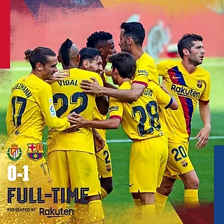 Реал Вальядолид 0-1 Барселона