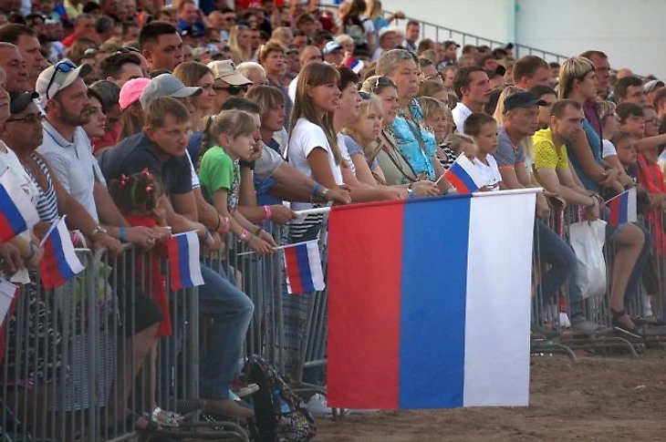 Финал чемпионата Европы по мотоболу. Болельщики